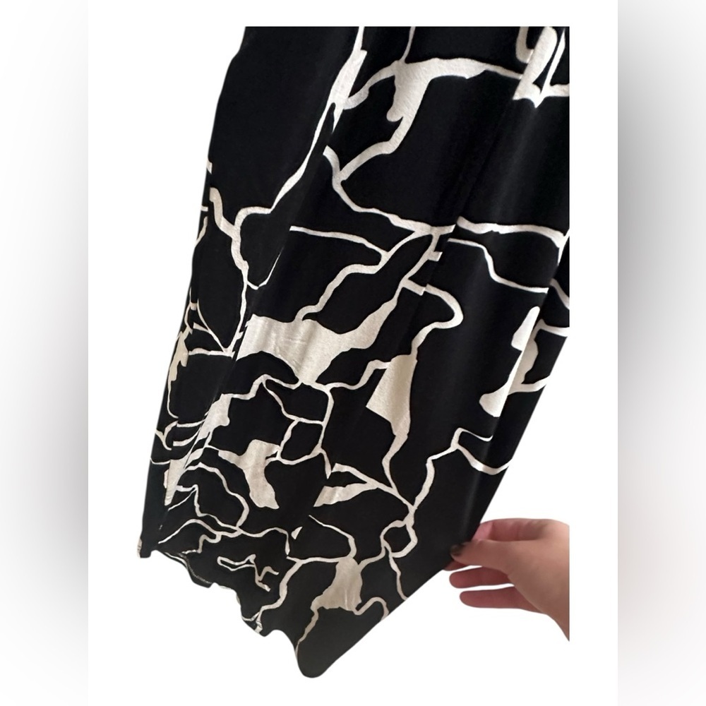 ✨ NWT Fransa Black And White Maxi Dress With Pockets - Picture 6 of 15